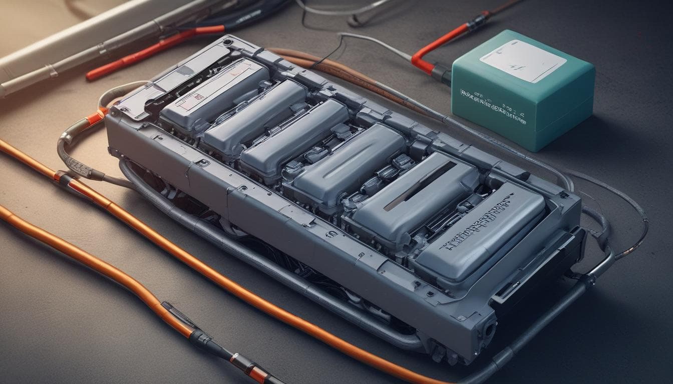 Bild einer Lithium-Ionen-Batterie