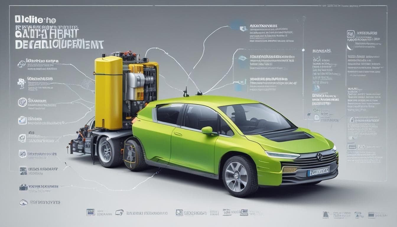 Grafik zur Entwicklung der Batteriekapazität