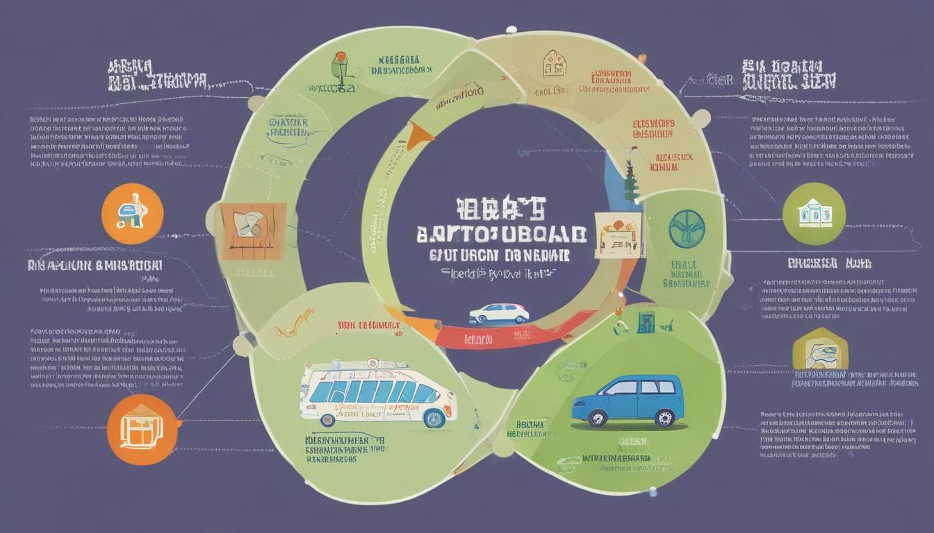 汽车循环经济图