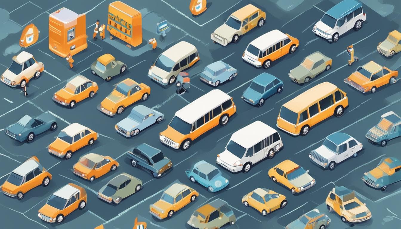 صورة توضيحية لأنواع الاتصالات في المركبات المتصلة