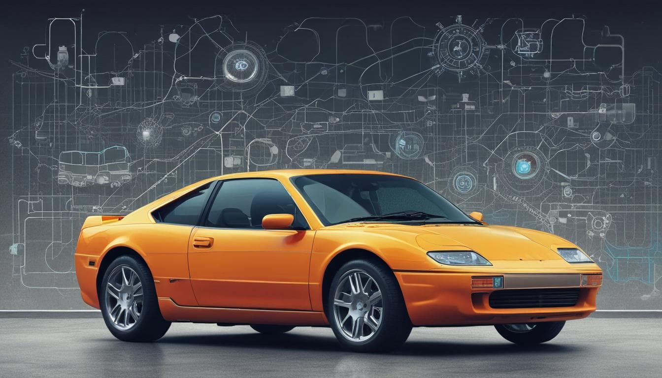 Immagine di un'interfaccia utente di un'auto connessa