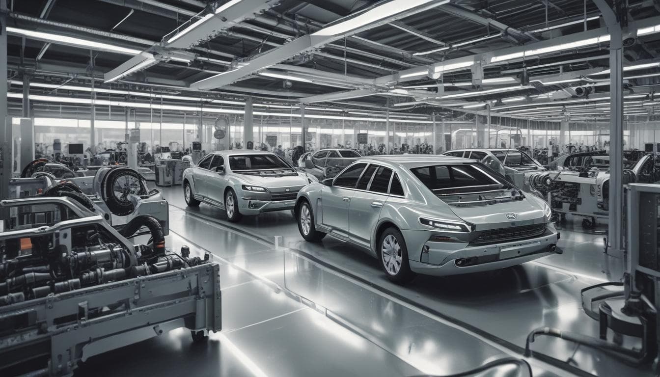 Imagem: Linha de produção modular de carros