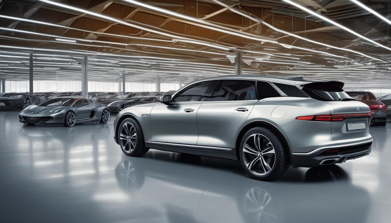 Otomotiv ve teknoloji şirketi ortaklığı resmi