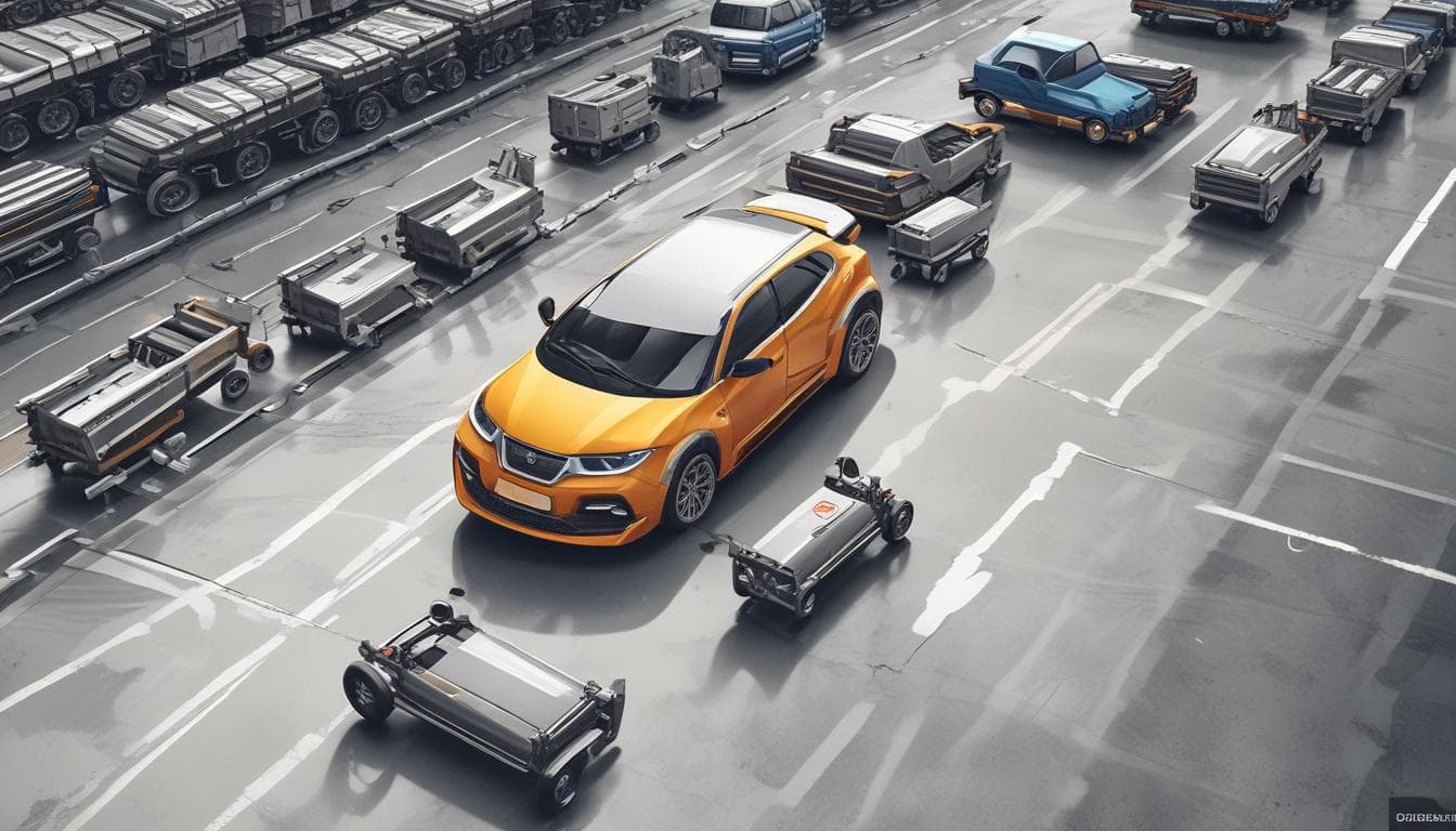 YZ'nin otomotiv sektöründeki iş kaybına etkisi ile ilgili bir tablo