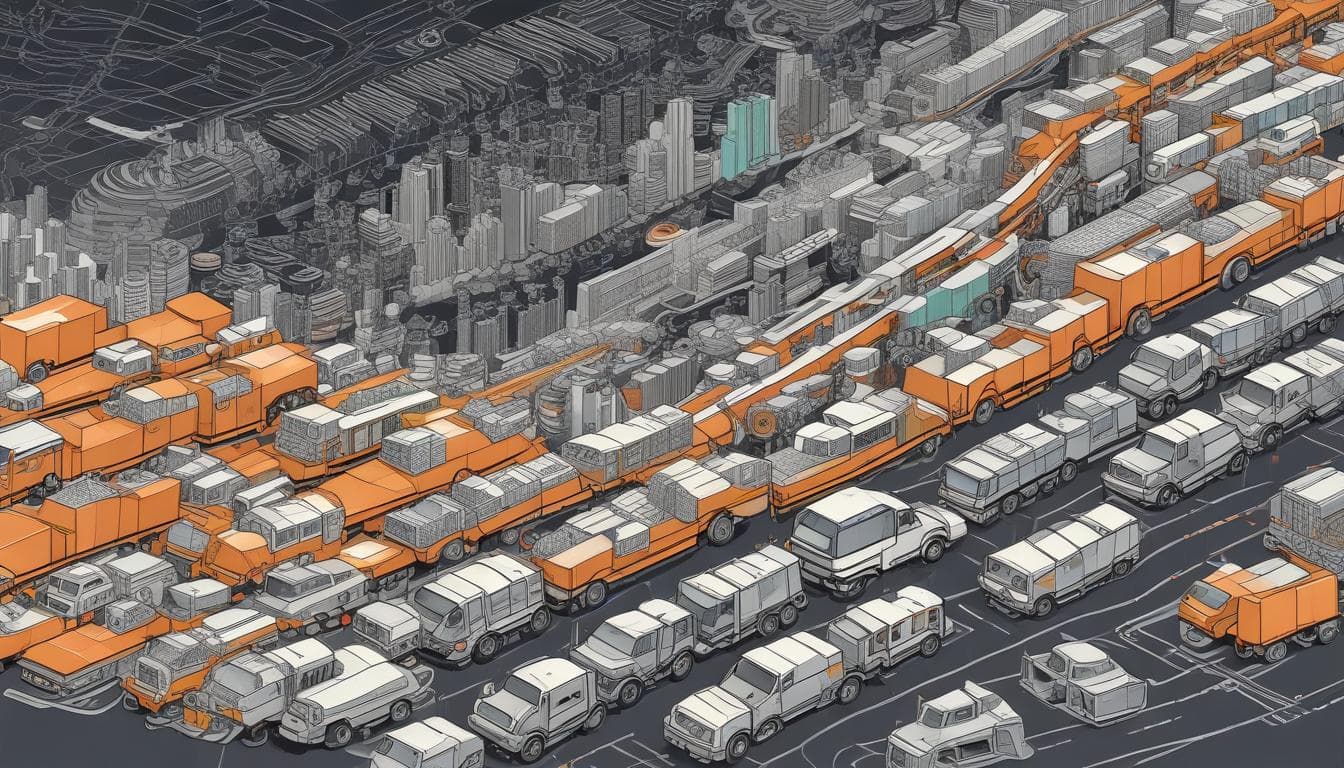 Schéma illustrant le flux d'informations sur la blockchain dans la chaîne d'approvisionnement