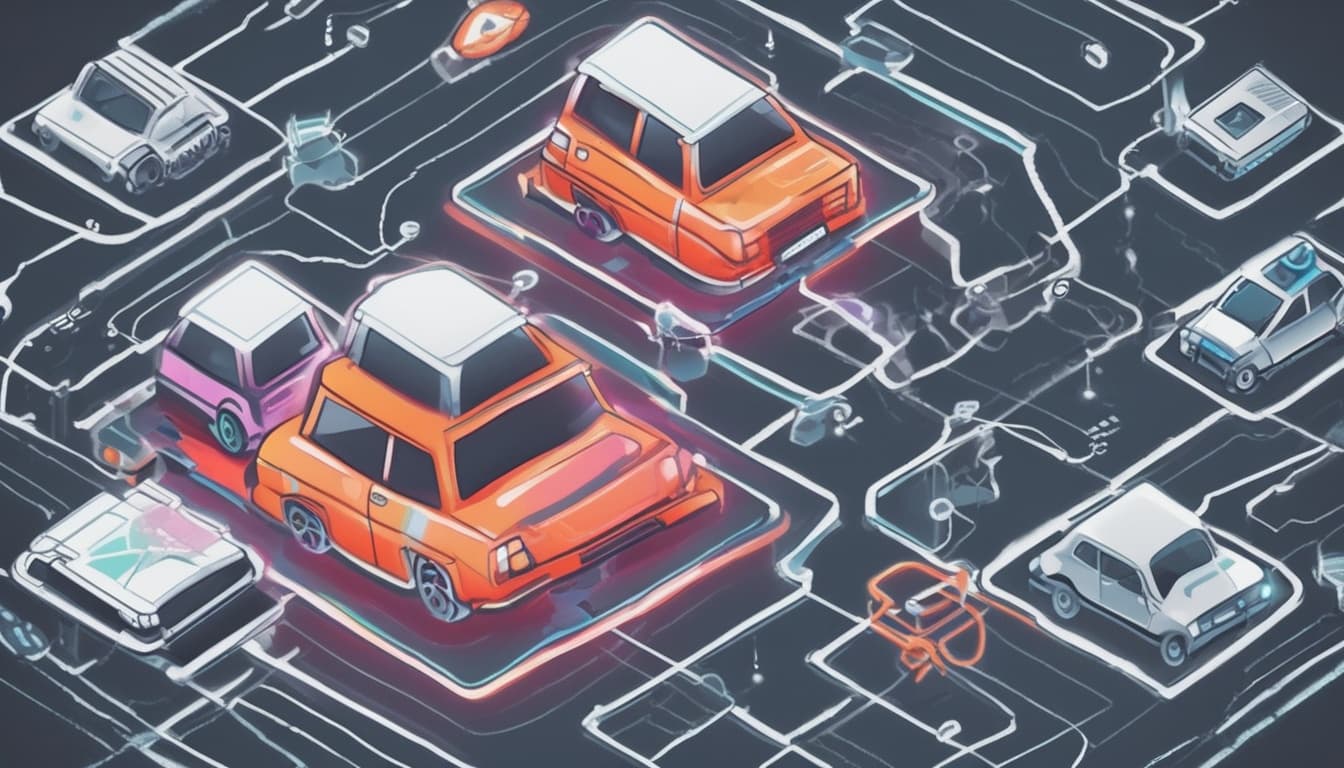 Bild, das eine KI zeigt, die Netzwerkverkehr auf Bedrohungen analysiert