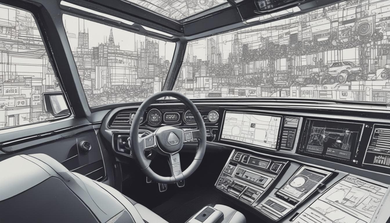 Imagem de um painel mostrando dados de produção em tempo real