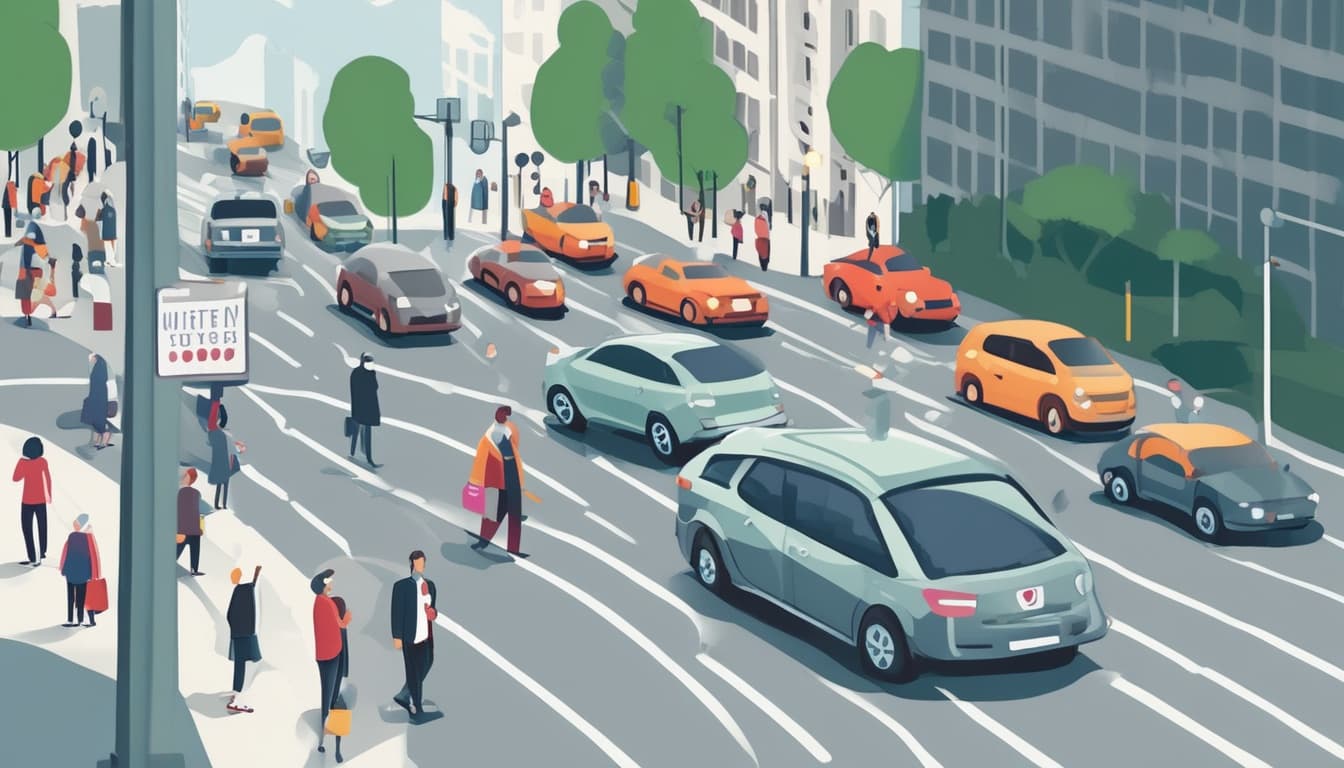 Table comparing benefits for different user demographics: Commuters, Professional Drivers, Families, Elderly