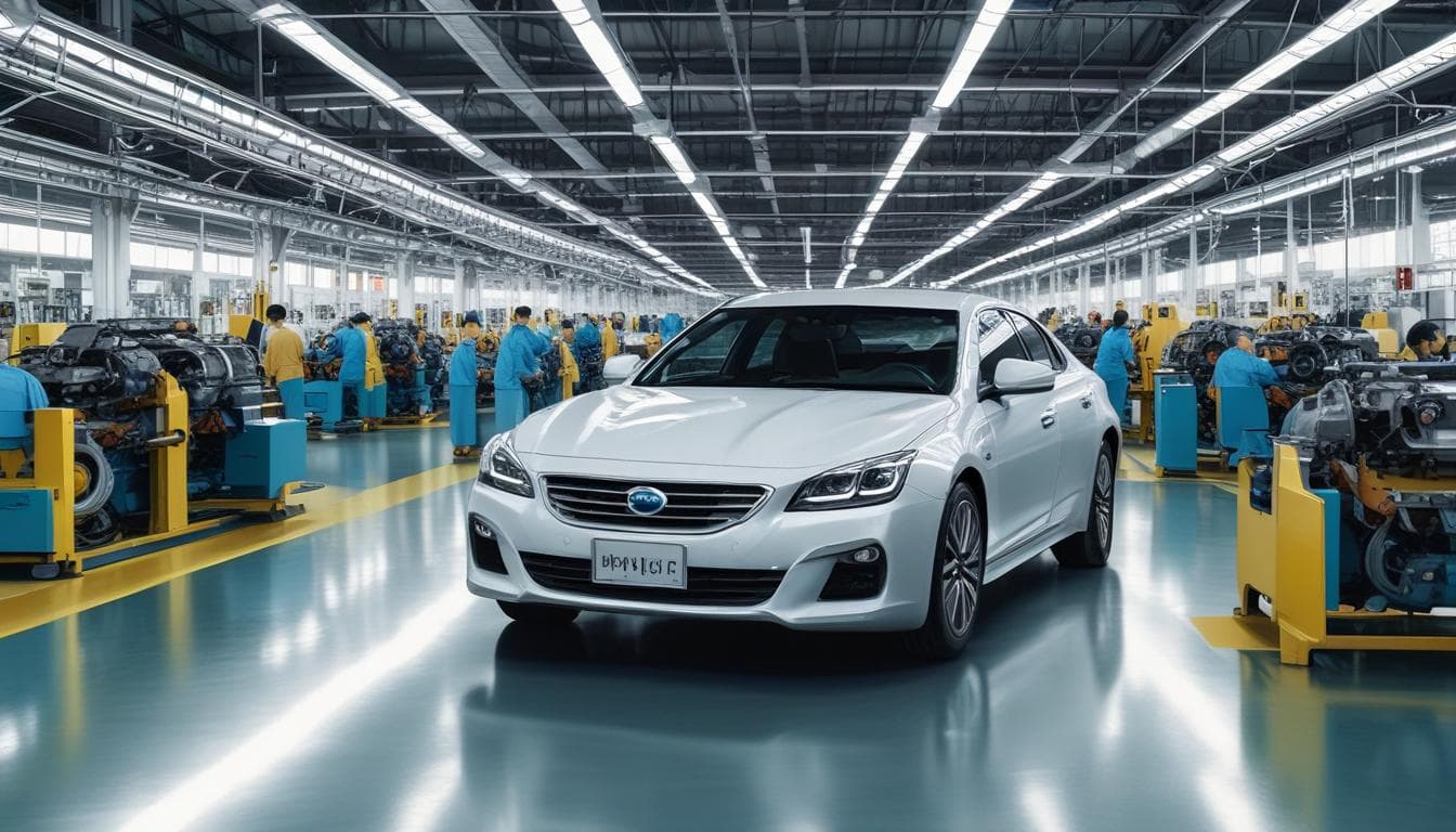 Image: Korean automotive manufacturing facility