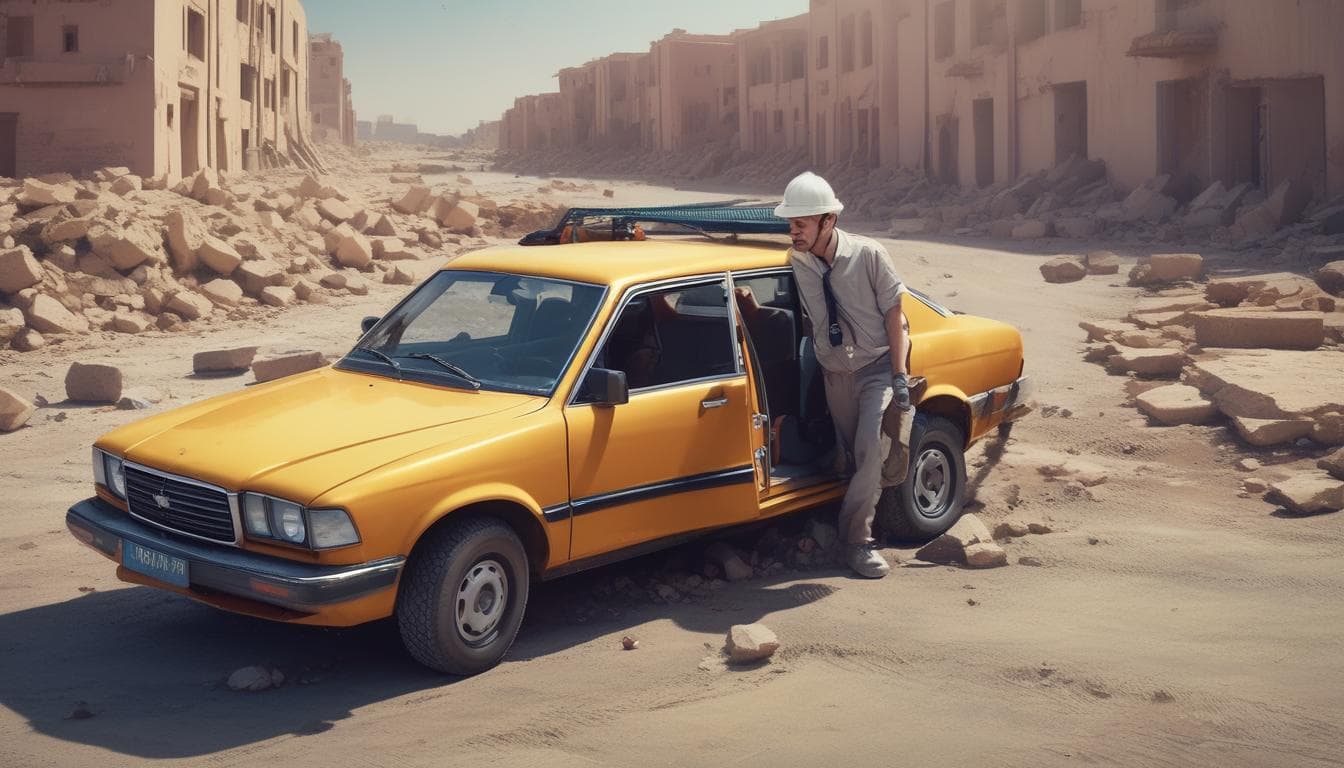 صورة توضيحية لتحديد المسؤولية في حالة وقوع حوادث