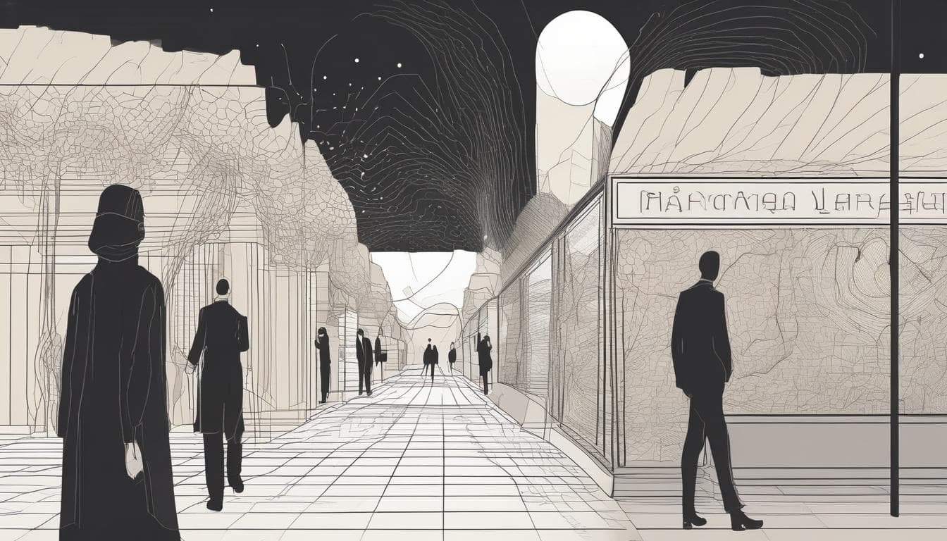 صورة توضيحية لتحديات الإدراك الحسي في الظروف الصعبة