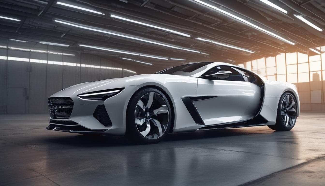 Otomotiv sektörünün geleceğini gösteren bir görsel