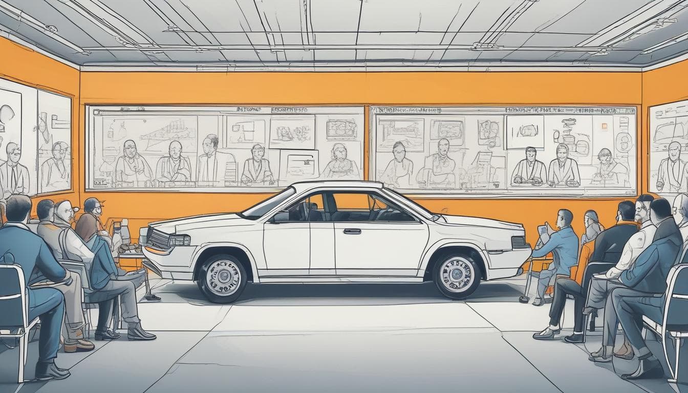 Bild einer gemeinsamen Pressekonferenz