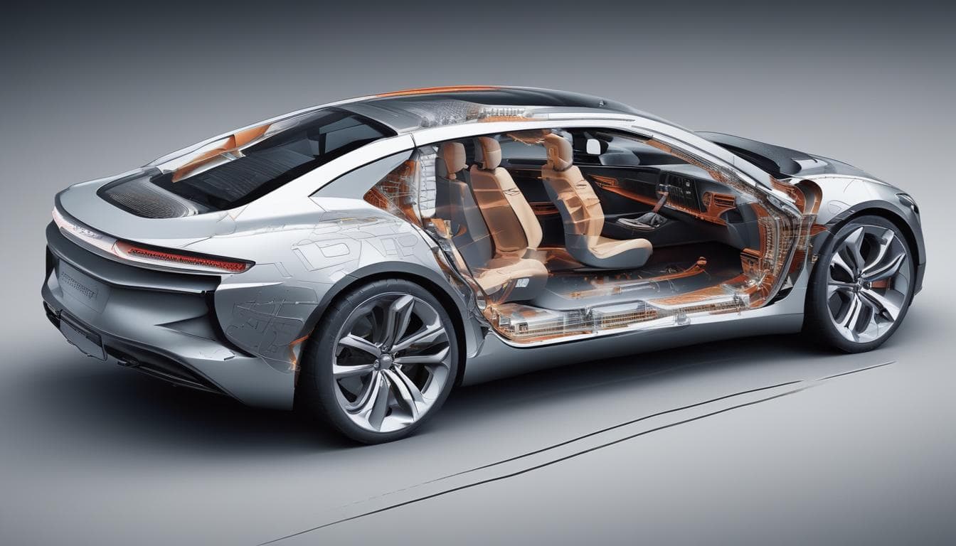 Beispiel für die Integration von Sensoren in das Fahrzeugdesign