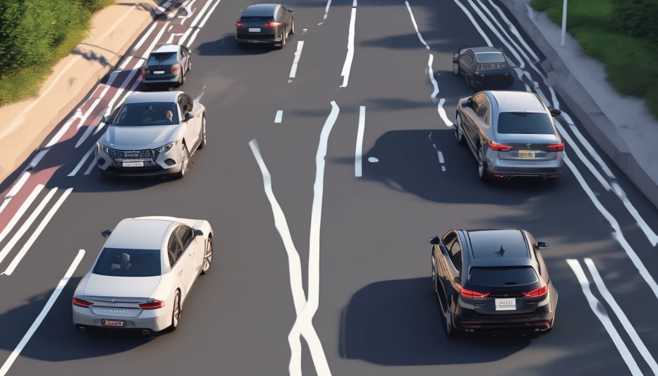 مقارنة رسومية بين مستويات SAE للقيادة الآلية