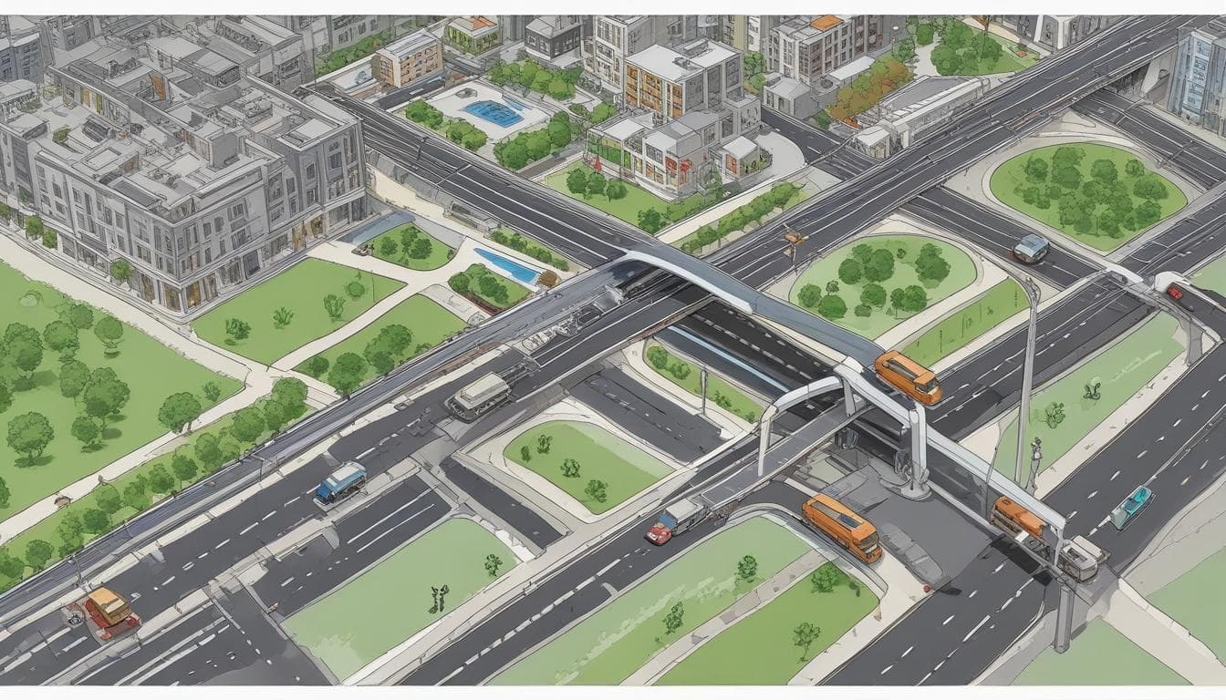 MaaS普及のためのインフラ整備を示す図