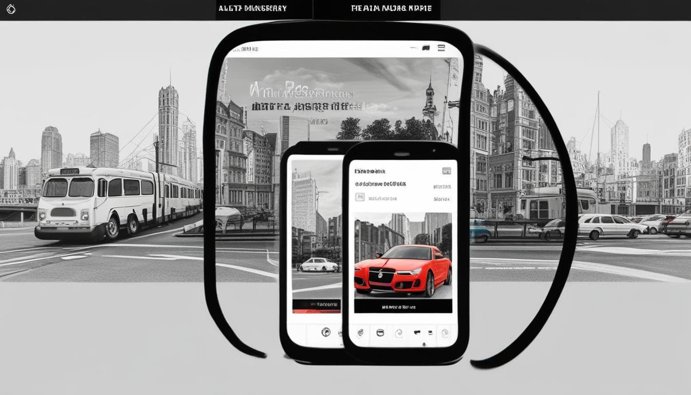 MaaSアプリのスクリーンショット