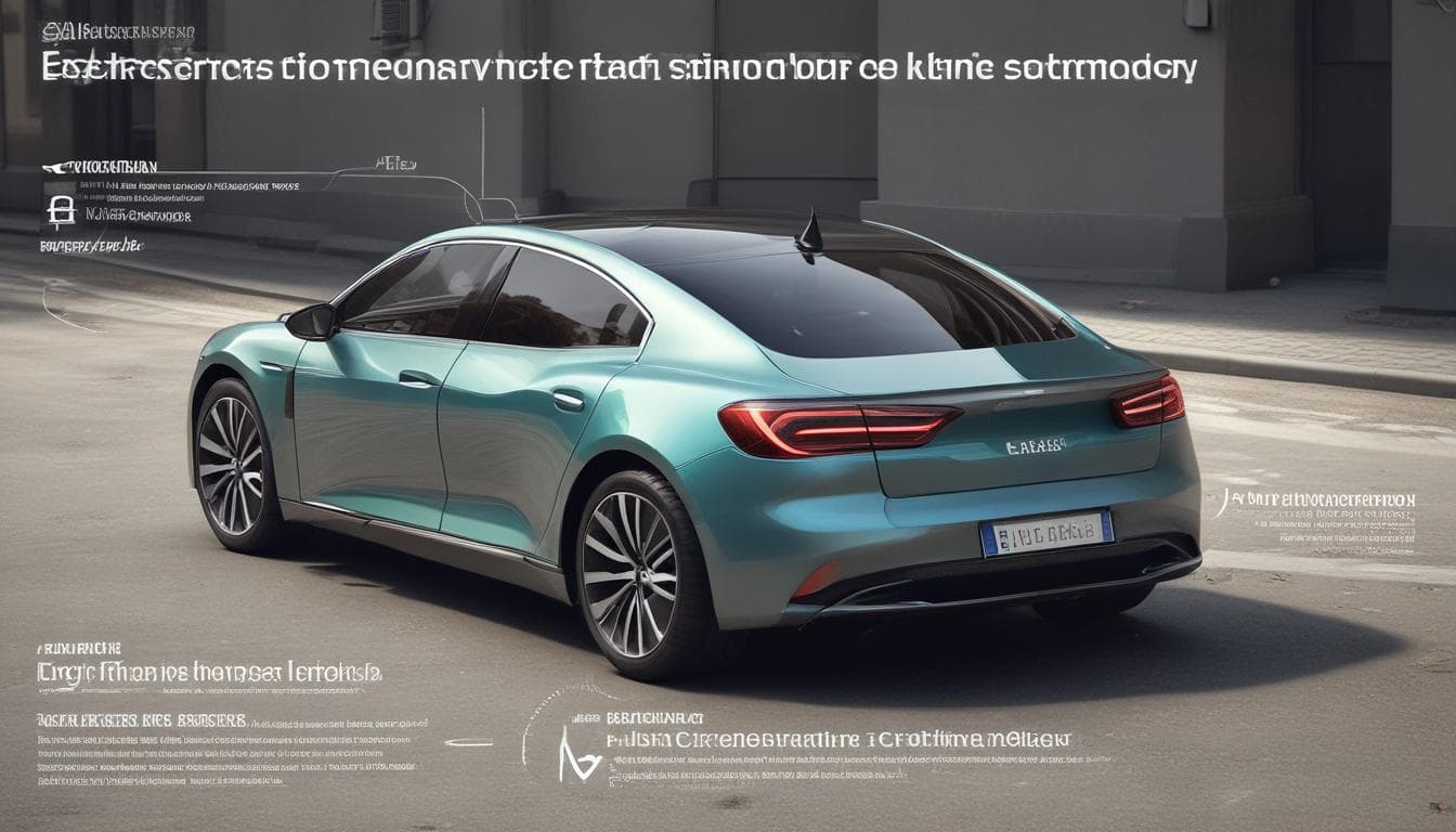 Grafico che mostra la riduzione del numero di componenti in un'auto elettrica rispetto a una a combustione