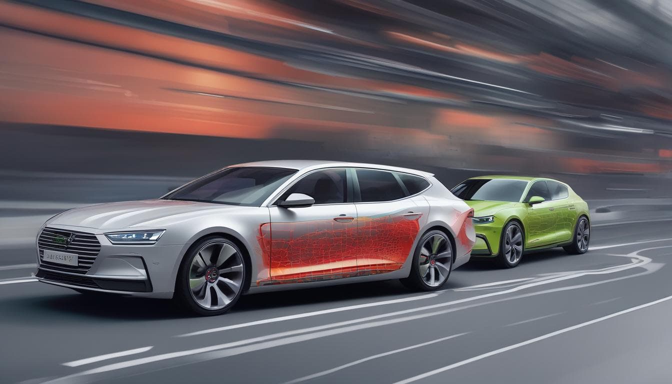 Gráfico que muestra el crecimiento proyectado del mercado de software automotriz