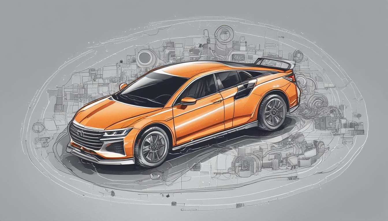 Schéma d'une chaîne d'approvisionnement complexe