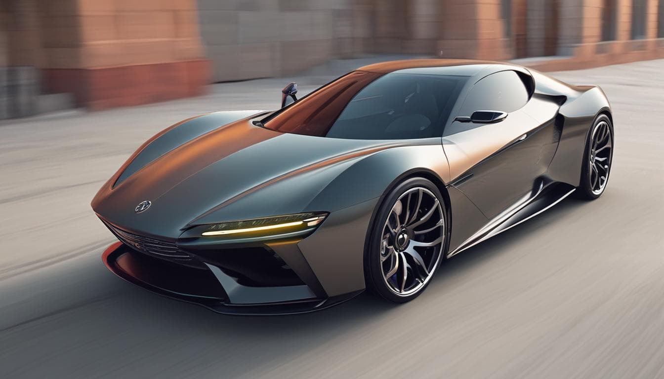 صورة لسيارة بتصميم ديناميكي هوائي مُحسَّن