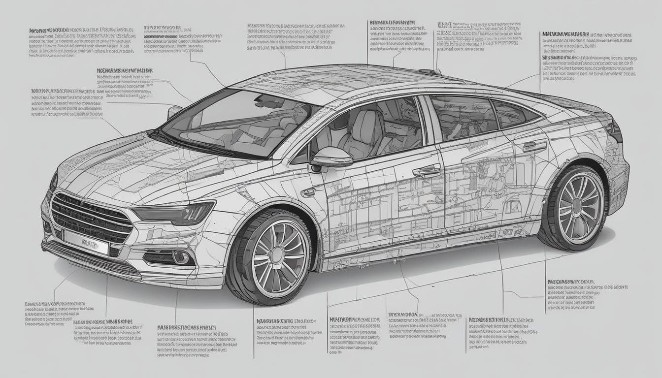 Схема уязвимостей современного автомобиля