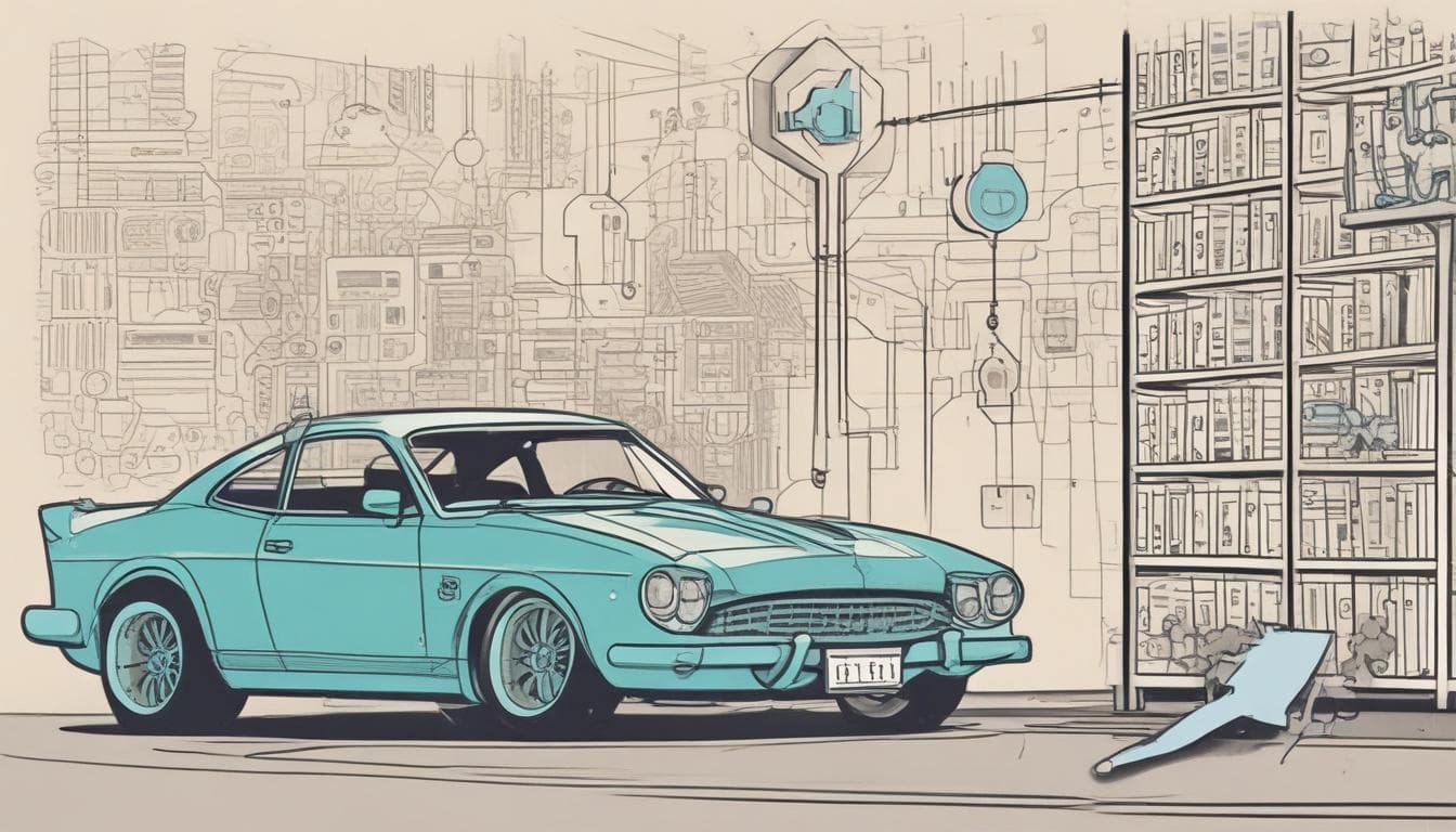 Image: Illustration depicting data security challenges