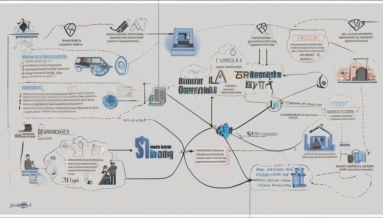 Illustrazione dei componenti chiave di un sistema ADAS di Livello 3