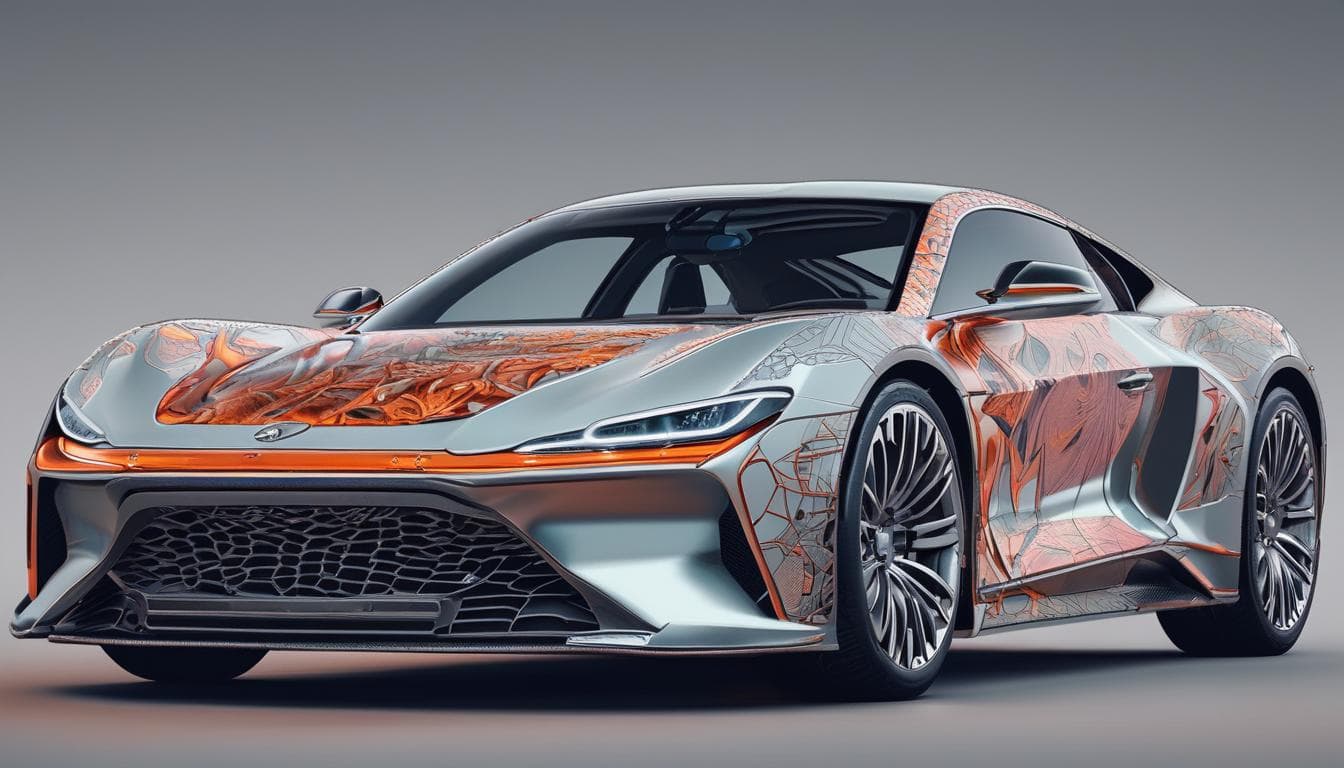 Переосмысление дизайна автомобилей: влияние генеративного дизайна и искусственного интеллекта на эстетику и функциональность