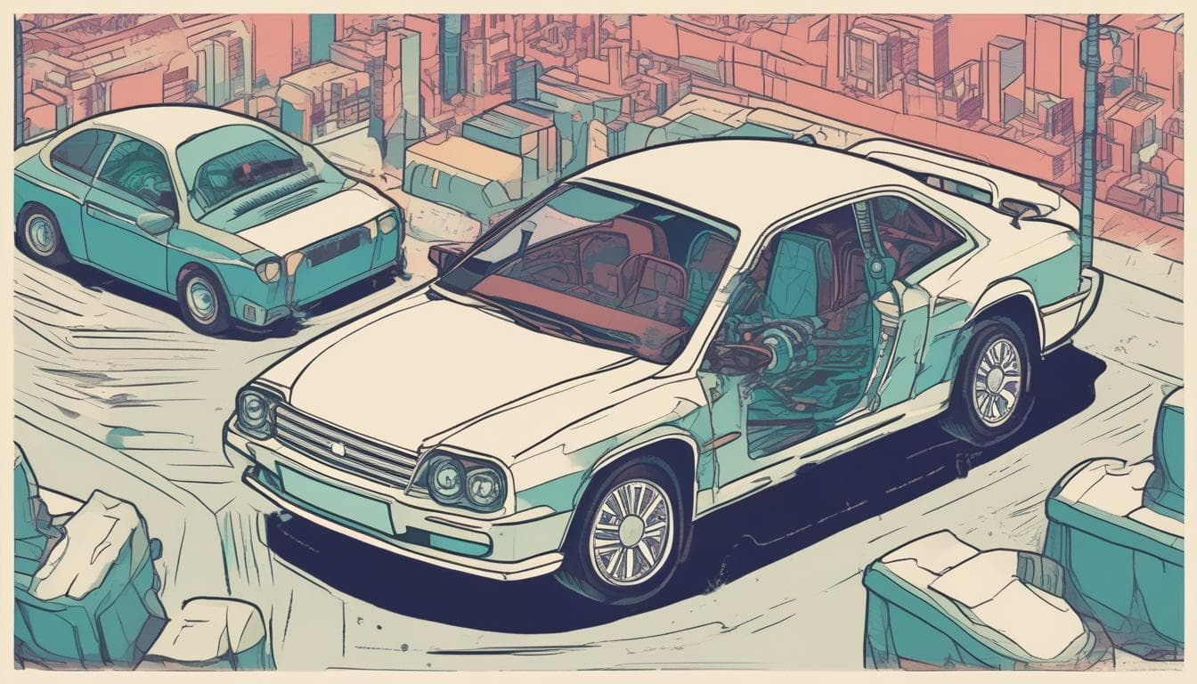 Imagen de un sensor biométrico en un automóvil