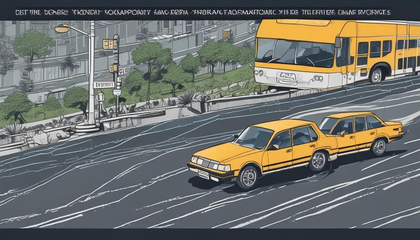 Alt text: Evolution of transportation from personal car ownership to MaaS platforms