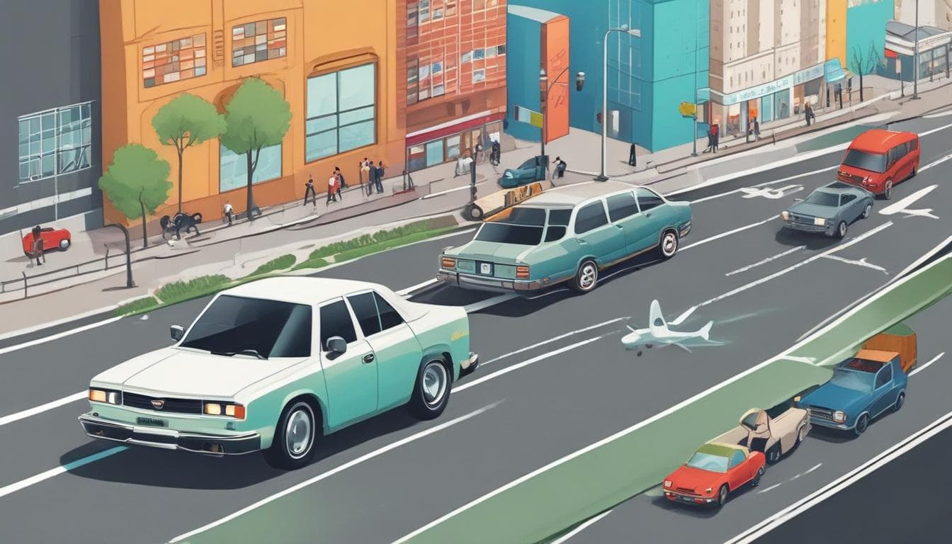 Alt text: Diagram illustrating the integration of different transportation modes within a MaaS platform