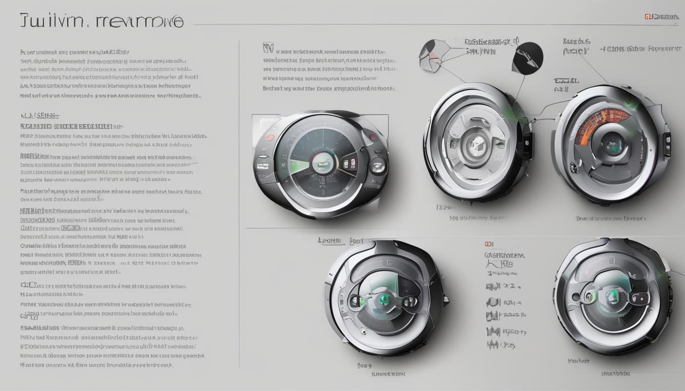 Comparison of old dashboard with physical controls and modern dashboard with large touchscreen