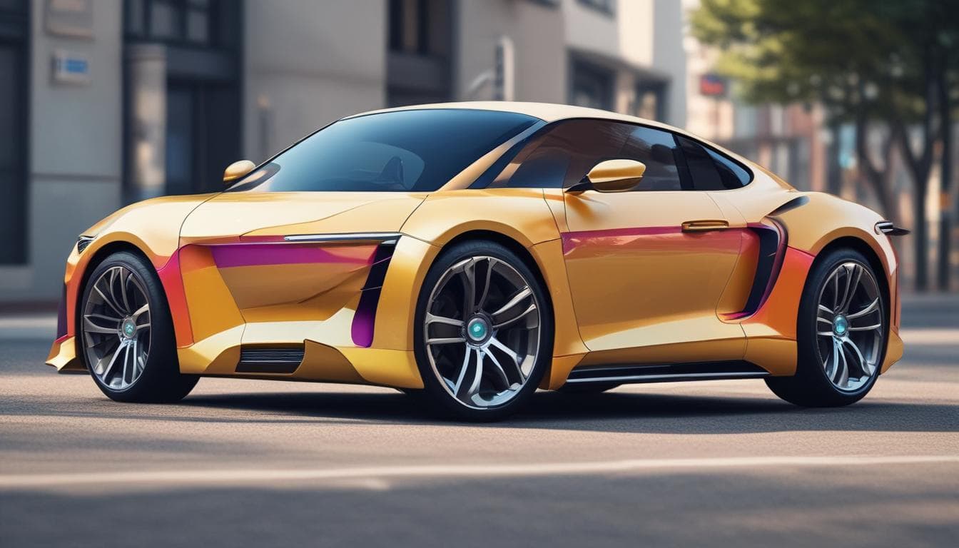 ARを使った自動車デザインの例