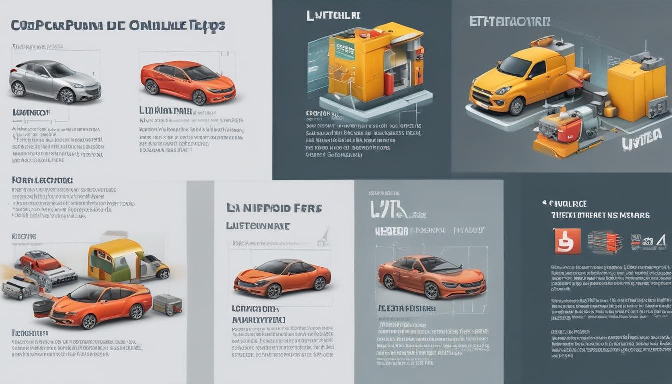 Schéma comparatif des différents types de batteries lithium-ion