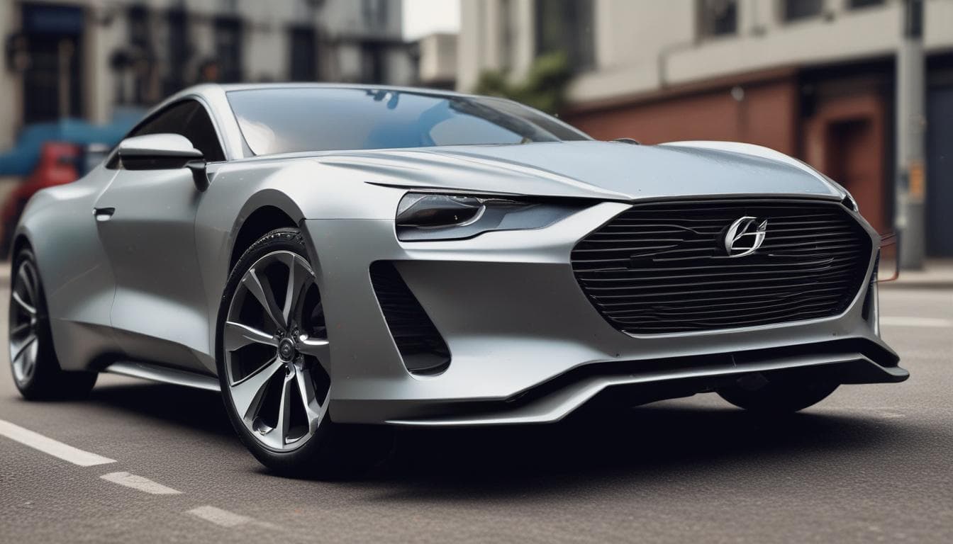 Ejemplo de un alerón adaptativo impreso en 4D