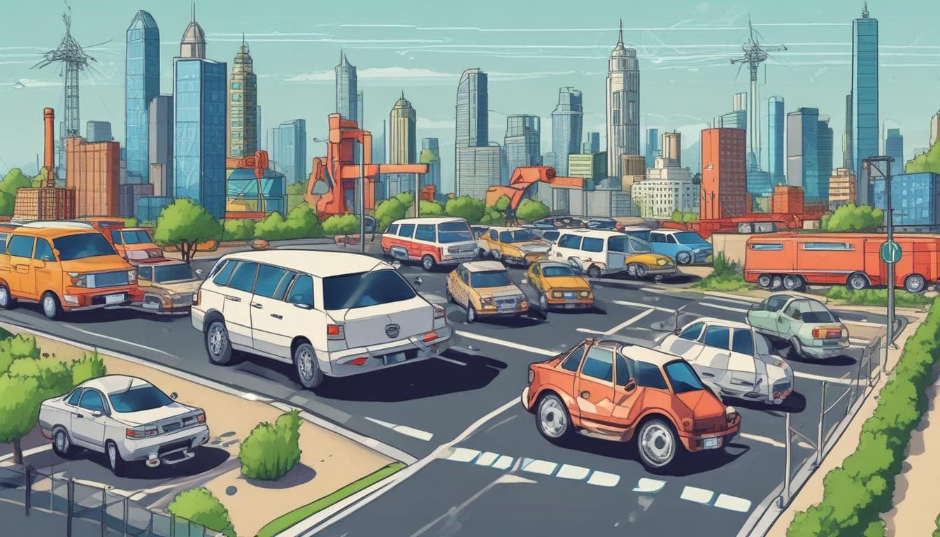 Esempio di comunicazione tra veicoli autonomi tramite blockchain