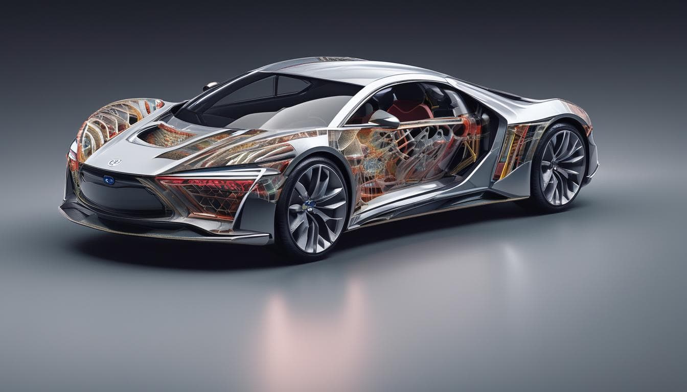 Image: Generative AI creating different car designs