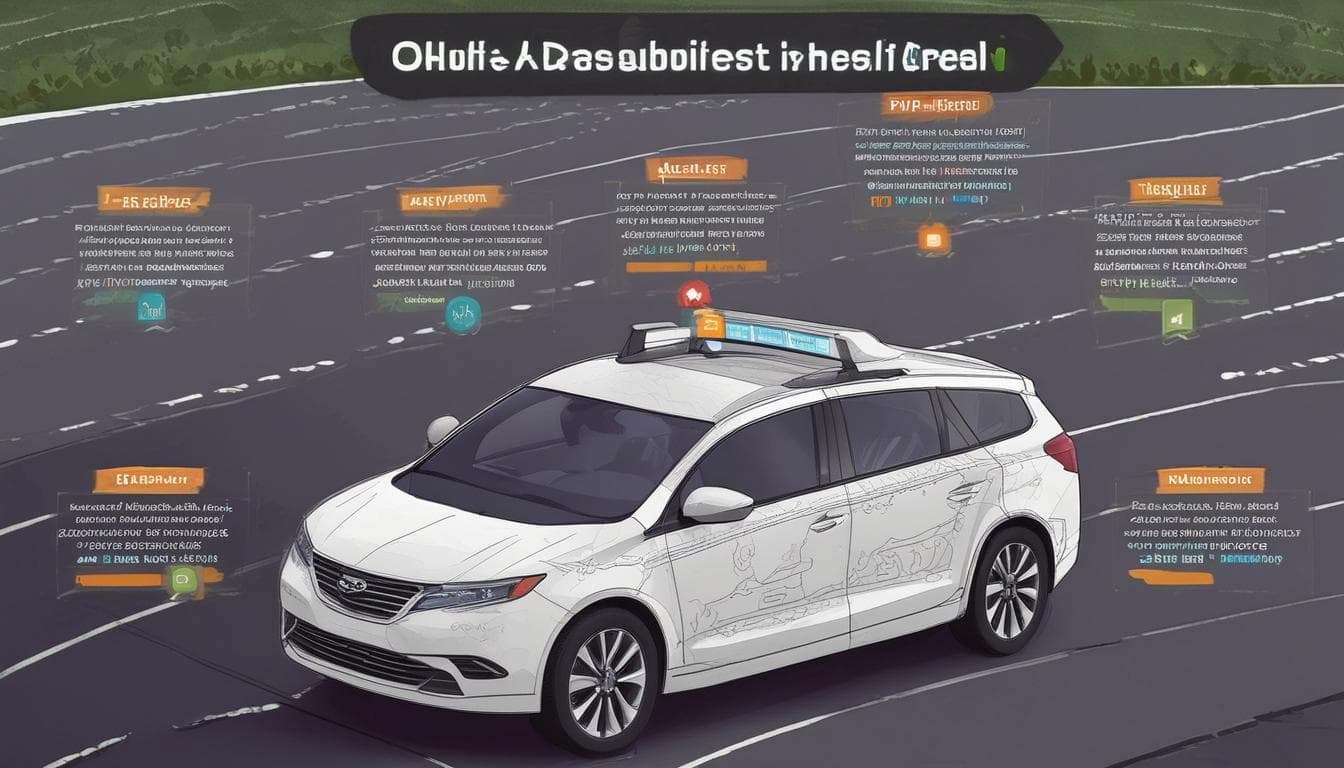 مخطط يوضح التحديات والفرص المتعلقة بالسيارات ذاتية القيادة