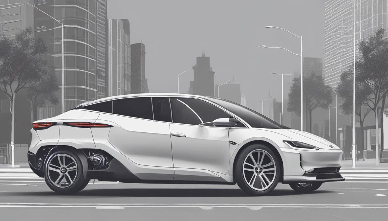 صورة لسيارة كهربائية