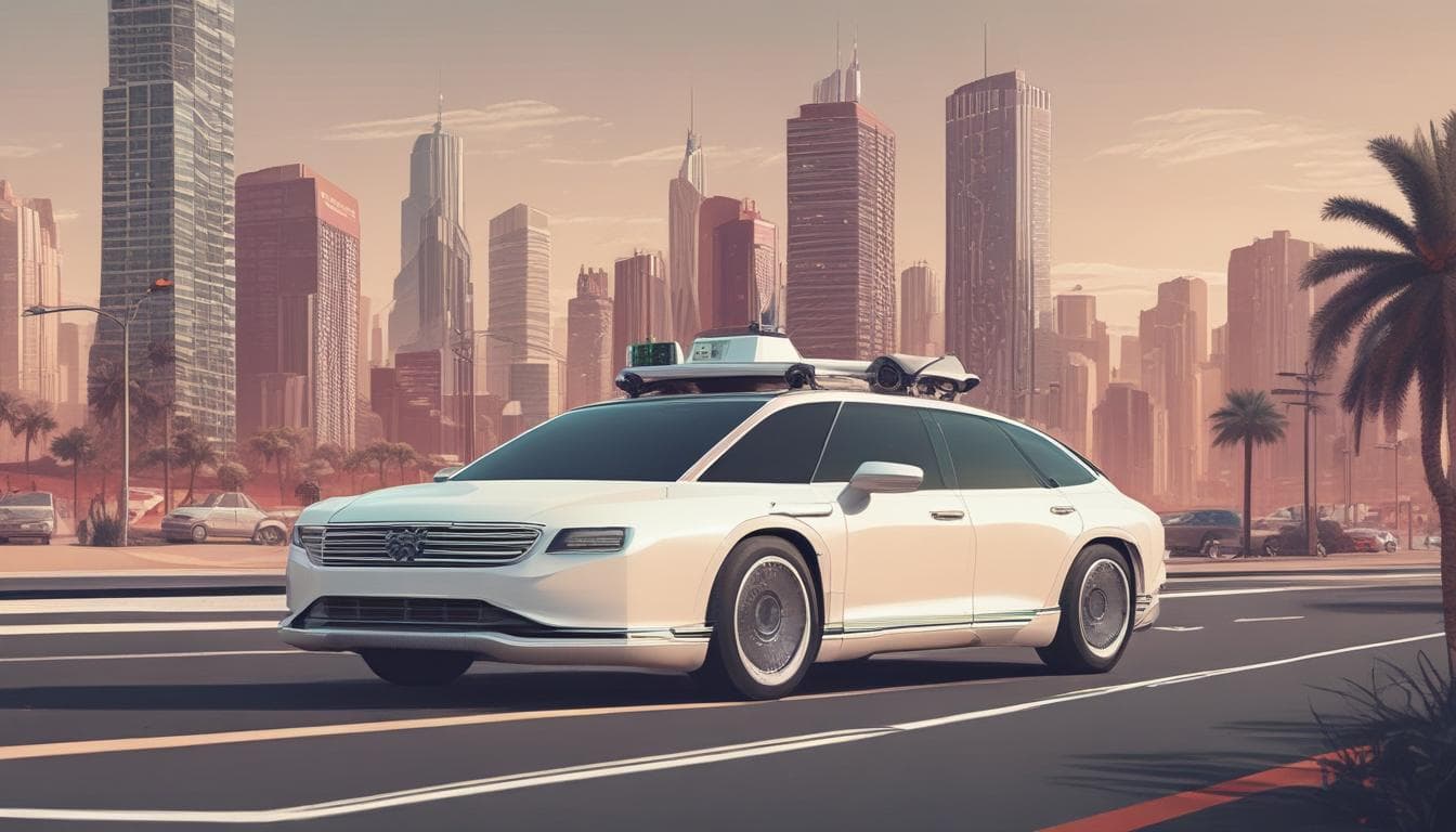 صورة لسيارة ذاتية القيادة