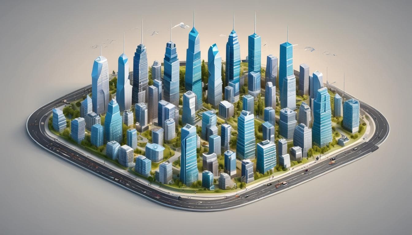 صورة لمدينة ذكية