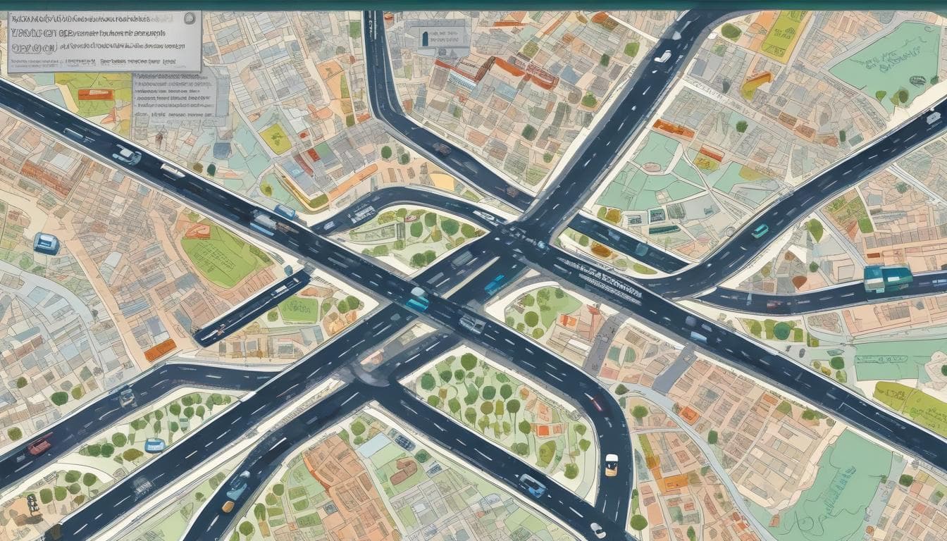 Mappa che mostra le aree con infrastrutture per le auto connesse