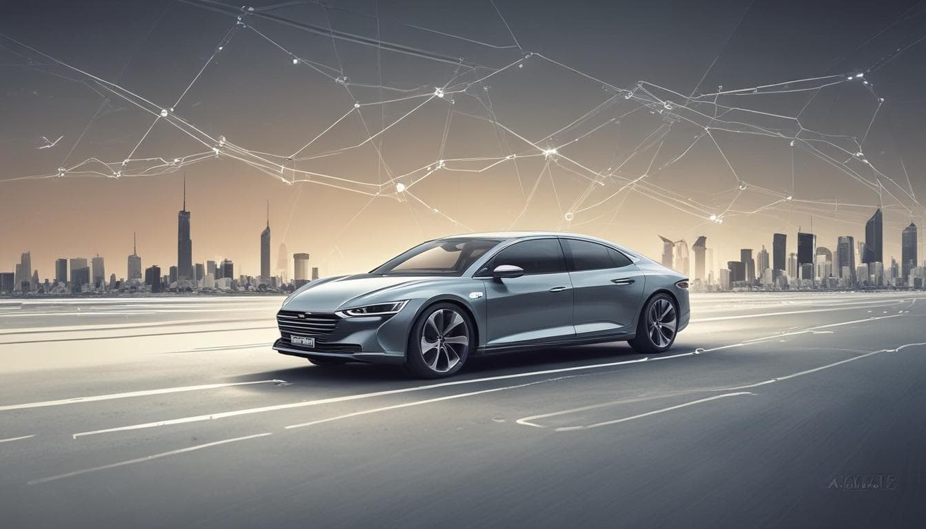 Grafico che mostra la crescita del mercato delle auto connesse