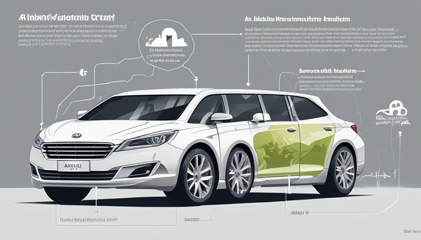 Sürdürülebilir otomotiv üretim yöntemlerini gösteren bir resim