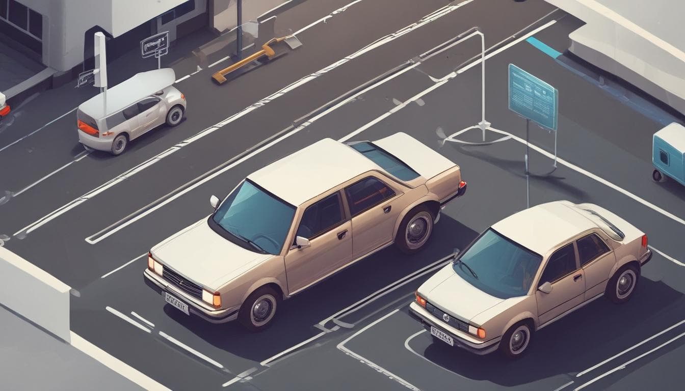 Bağlantılı araç teknolojilerini gösteren bir resim