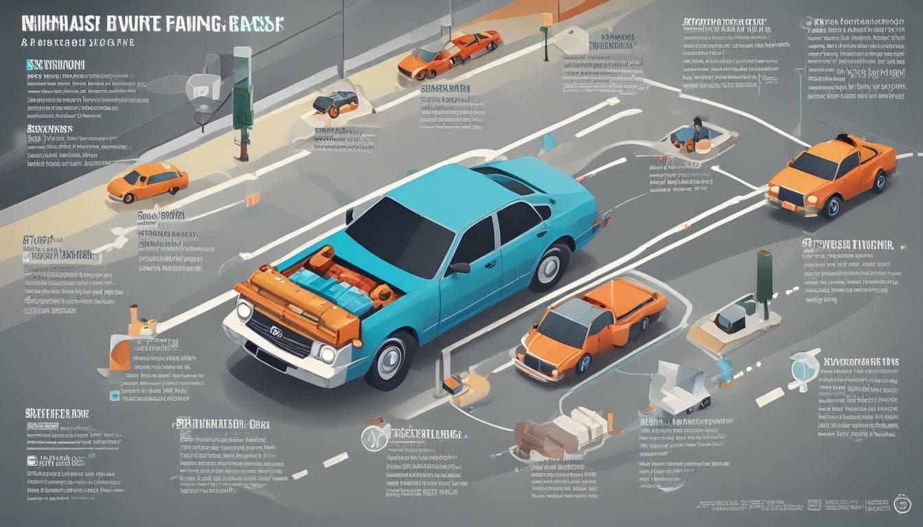 Otonom sürüşün faydalarını gösteren bir infografik