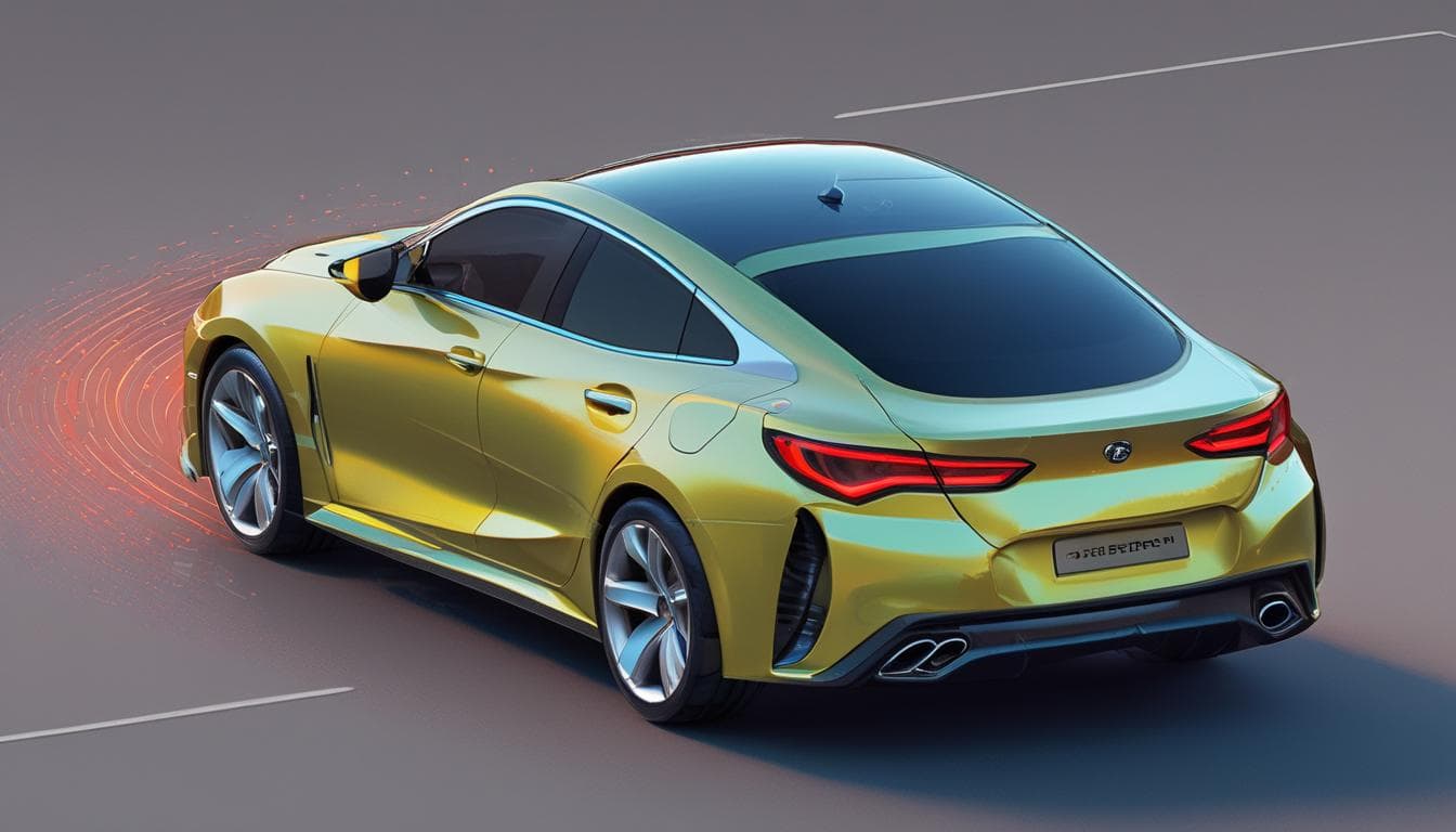 자동차 센서 해킹 시뮬레이션 이미지