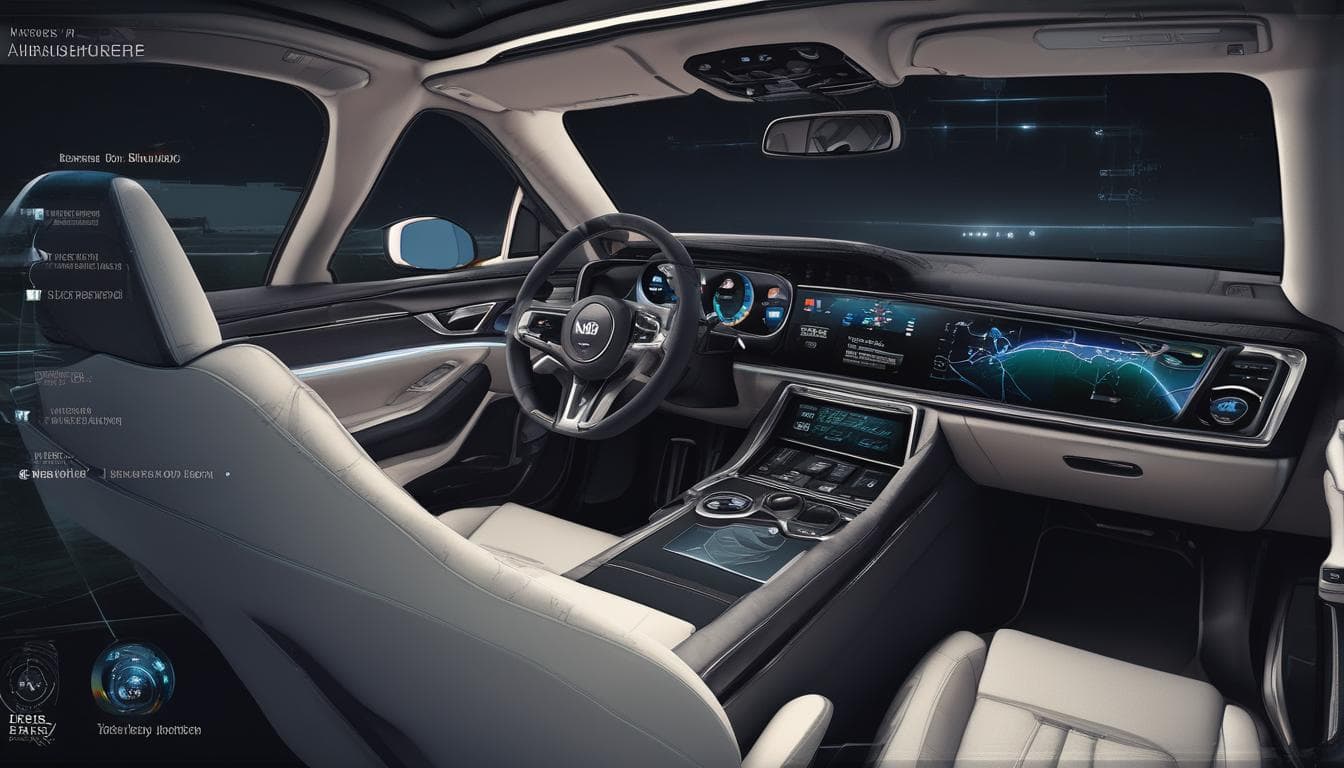 Beispiel für ein modernes HMI-Cockpit