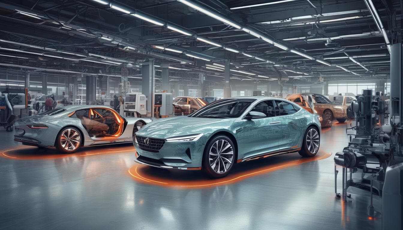 Image: Digital twin of a car factory